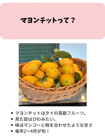 タイ】今だけ限定！マヨンチットが食べられるところ！ | Trip.com バンコク