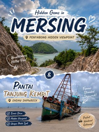 I Found Two Hidden Gems in Mersing That Most Tourists Miss 🇲🇾✨