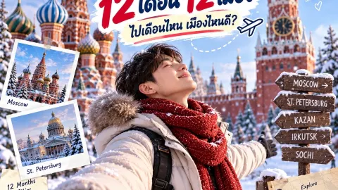 🇷🇺 เที่ยวรัสเซีย 12 เดือน 12 เมือง — ไปเดือนไหน เมืองไหนดี? ✈️❄️🌸☀️🍂 — traveler post in เมอร์มันสค์