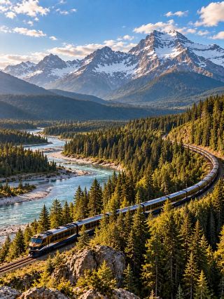 🚂 EP.6 | Rocky Mountaineer — แคนาดา 🇨🇦

รถไฟชมวิวผ่านหัวใจของเทือกเขา Canadian Rockies 🏔️🚆

ถ้าอยากเห็นภูเขาสูง ทะเลสาบสีฟ้าใส หุบเขา และแม่น้ำจากหน้าต่างรถไฟแบบเต็ม ๆ Rocky Mountaineer คือเส้นทางที่น่าจับตามองมาก

เส้นทางที่โดดเด่นในปี 2026 ได้แก่ Vancouver → Kamloops → Banff/Lake Louise และ Vancouver → Kamloops → Jasper โดยรถไฟเดินทางในช่วงกลางวันเพื่อให้ชมวิวได้ตลอดเส้นทาง 

✨ ไฮไลต์ระหว่างทาง

🏔️ Canadian Rockies
เทือกเขาสูงตระหง่านที่ค่อย ๆ ปรากฏขึ้นเมื่อรถไฟเข้าสู่พื้นที่ภูเขา

💧 Fraser Canyon & Hell’s Gate
เส้นทางเลียบแม่น้ำ Fraser ผ่านหุบเขาแคบและภูมิประเทศที่เปลี่ยนแปลงอย่างชัดเจน 

🌊 Thompson River
ช่วงที่รถไฟวิ่งผ่านหุบเขาหินและแม่น้ำที่ไหลคดเคี้ยว ก่อนเข้าสู่พื้นที่ตอนในของ British Columbia

🏔️ Mount Robson
ยอดเขาสูง 3,954 เมตร ซึ่งเป็นยอดเขาที่สูงที่สุดใน Canadian Rockies และเป็นหนึ่งในไฮไลต์ของเส้นทางไป Jasper 

🚇 Spiral Tunnels
ผลงานวิศวกรรมทางรถไฟที่เจาะผ่านภูเขาบริเวณ Kicking Horse Pass เป็นอีกหนึ่งจุดเด่นของเส้นทางไป Banff/Lake Louise 

🚆 จุดเด่นอีกอย่างคือรถไฟ วิ่งเฉพาะช่วงกลางวัน พร้อมตู้ชมวิวแบบพาโนรามา ทำให้เส้นทางนี้เน้น “ดูวิว” มากกว่าการเดินทางให้ถึงจุดหมายอย่างรวดเร็ว 

📍 Rocky Mountaineer, Western Canada
🚆 Vancouver → Kamloops → Banff / Lake Louise หรือ Jasper
🇨🇦 British Columbia → Alberta

เส้นทางนี้จึงไม่ได้มีแค่ “รถไฟกับภูเขา” แต่เป็นการได้เห็นภูมิประเทศของแคนาดาที่ค่อย ๆ เปลี่ยนจากชายฝั่ง ป่าไม้ หุบเขาแม่น้ำ ไปจนถึงยอดเขาสูงของ Rockies ในการเดินทางเดียว 🏔️💙

#RockyMountaineer #Canada #ScenicTrain #เที่ยวแคนาดา