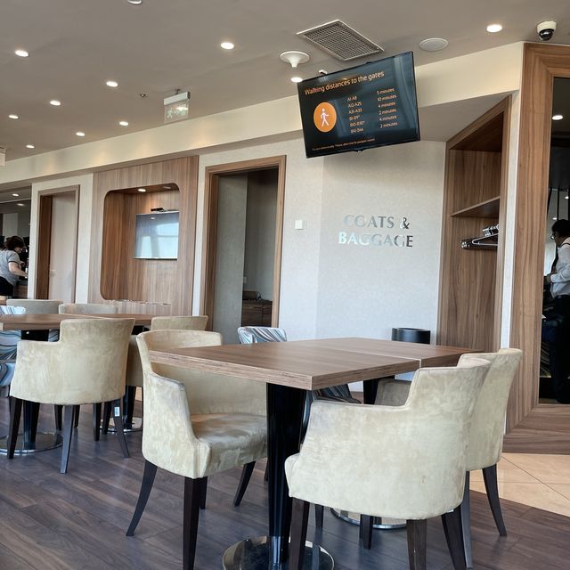 Celebi business lounge at Budapest Airport