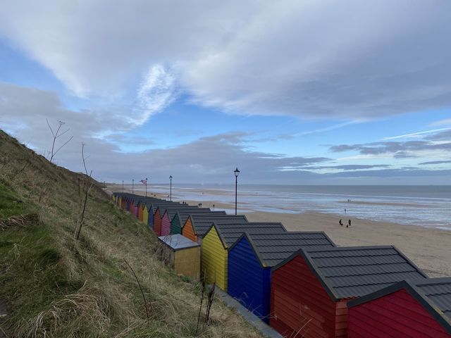 Saltburn Beach:Seaside Symphony of England