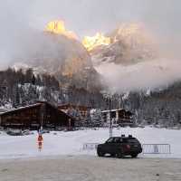 Super skiing in Italy