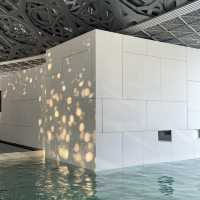 Being in absolute awe in the Louvre Abu Dhabi 