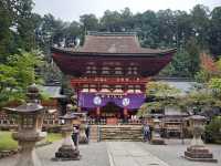 Ichinomiya in Kii Province, which is registered as a World Heritage Site