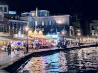 Dreaming of Crete's Venetian Harbour - Golden Seas, Twinkling Tavernas? ✨