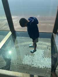 We took our grandson up Blackpool tower which again he really enjoyed 