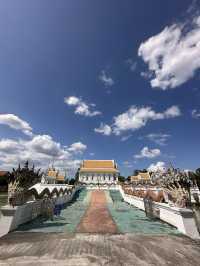 White boat temple - hidden gem in Surat Thani