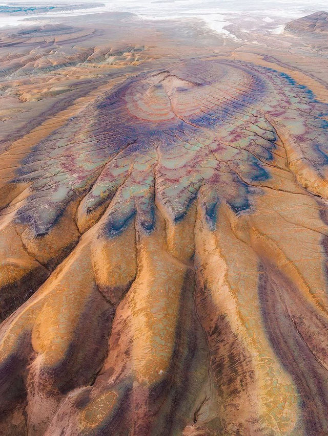 🌈 Colorful Mountains of Mangystau – Kazakhstan’s Mars-Scape Marvel