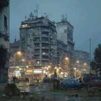 Rain-Soaked Streets & Retro Charm: A Day in Belgrade 🇷🇸🌧️