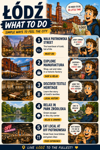 🗺️ Discovering the Creative Side of Lodz