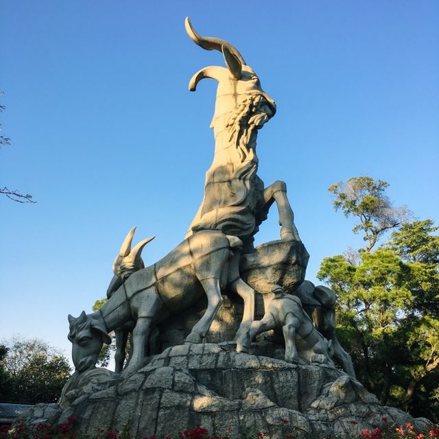 行越秀山品味嶺南風情