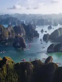 Halong Bay, Vietnam🏞️Unique karst landscape