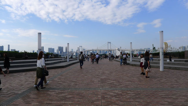 向海洋索要的土地——東京台場