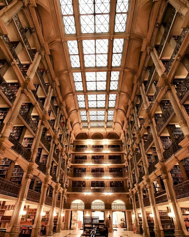 美國景點 | 完美詮釋古典美！美到讓人挪不動腳步的圖書館！！