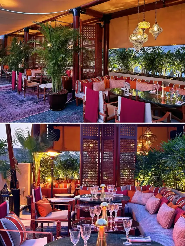 This luxurious hotel in the desert of Dubai is such a nice place to relax~ and the food at NINIVE is delicious!