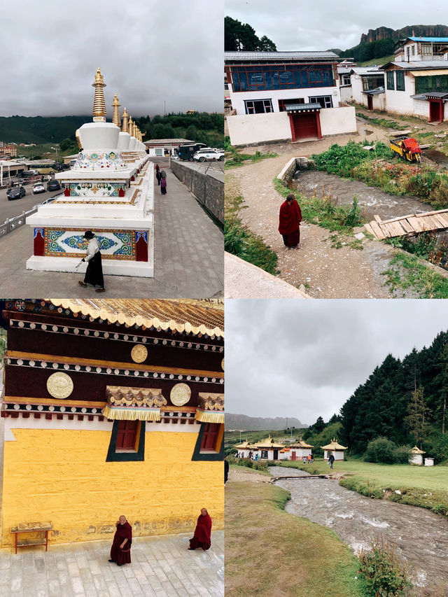 甘南郎木寺  在這裡遇見一片梵天淨土