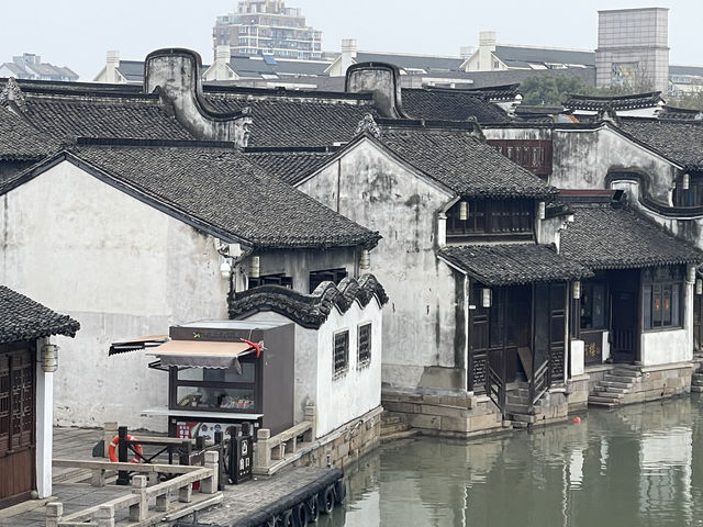 嘉興｜月河歷史街區，居然還有花鳥市場可以逛