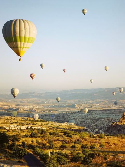 1800→￥1600 Turkey 気球 6個 モビール balloon（The BEST Kayseri 