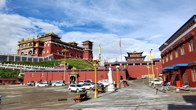 大美青海＿玉樹結古寺。