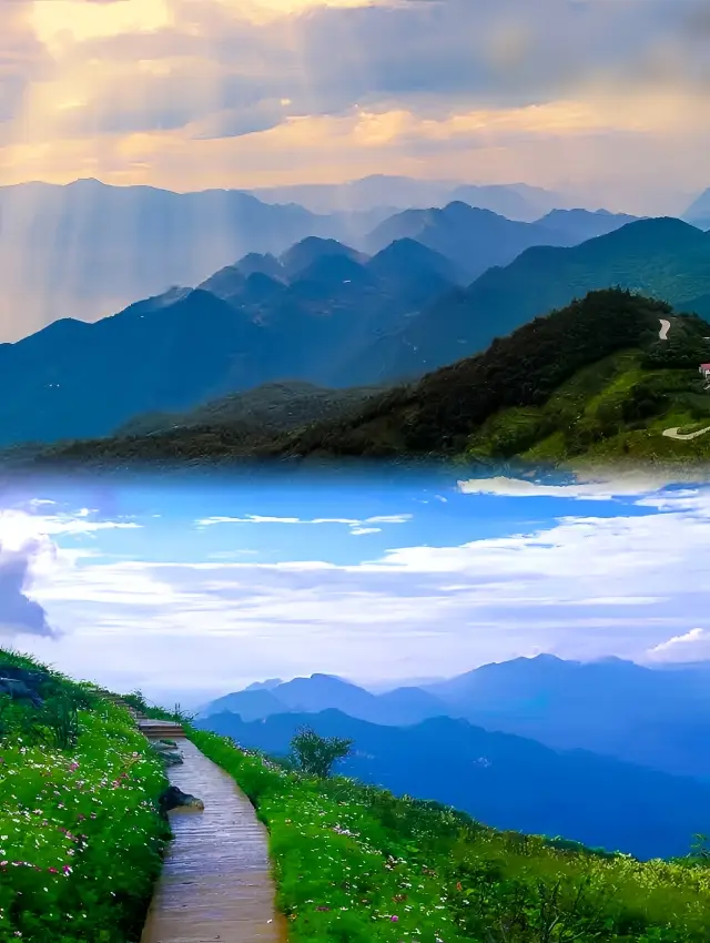 사천성 바산에서 특별히 재미있는 대협곡 관광지를 추천합니다.