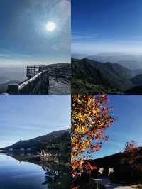 在石牛山遇見了仙境般的雲海。