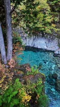長野｜長野小溯溪聖地：阿寺溪谷。