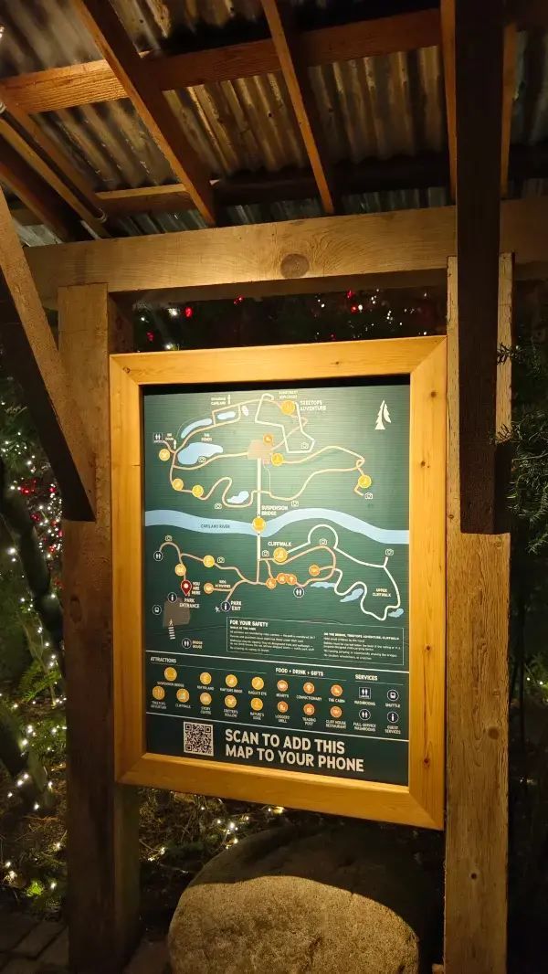Capilano Suspension Bridge Park's Light Show
