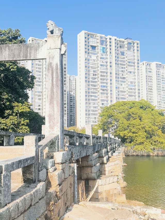 到綬溪公園看延壽橋