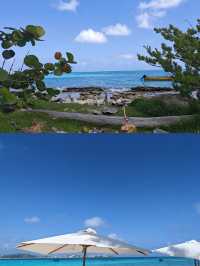 聖安德烈斯島的海實在太漂亮了
