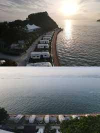 交換春天旅行大片海邊房車營地好治癒。