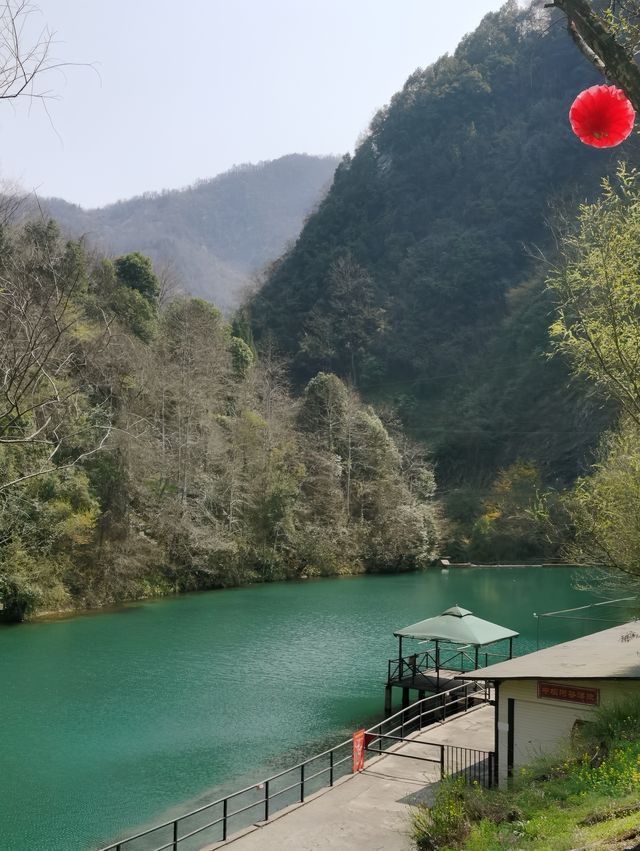 中壩大峽谷天然氧吧  陝西石泉縣遊