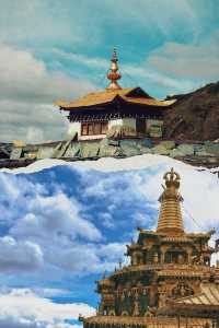 川西地區的佛教聖地，紅牆金頂間的千年梵音