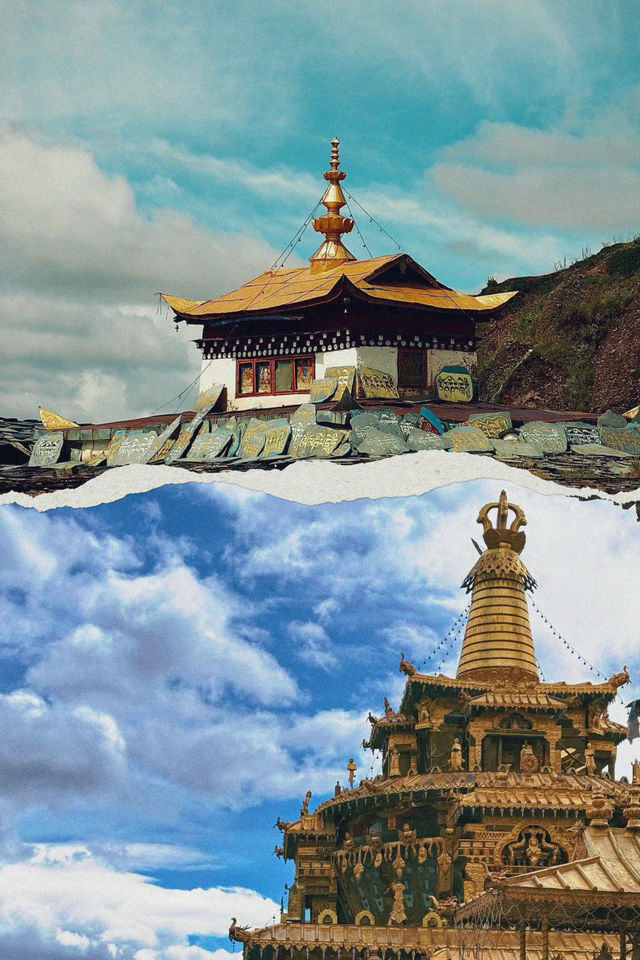 川西地區的佛教聖地，紅牆金頂間的千年梵音
