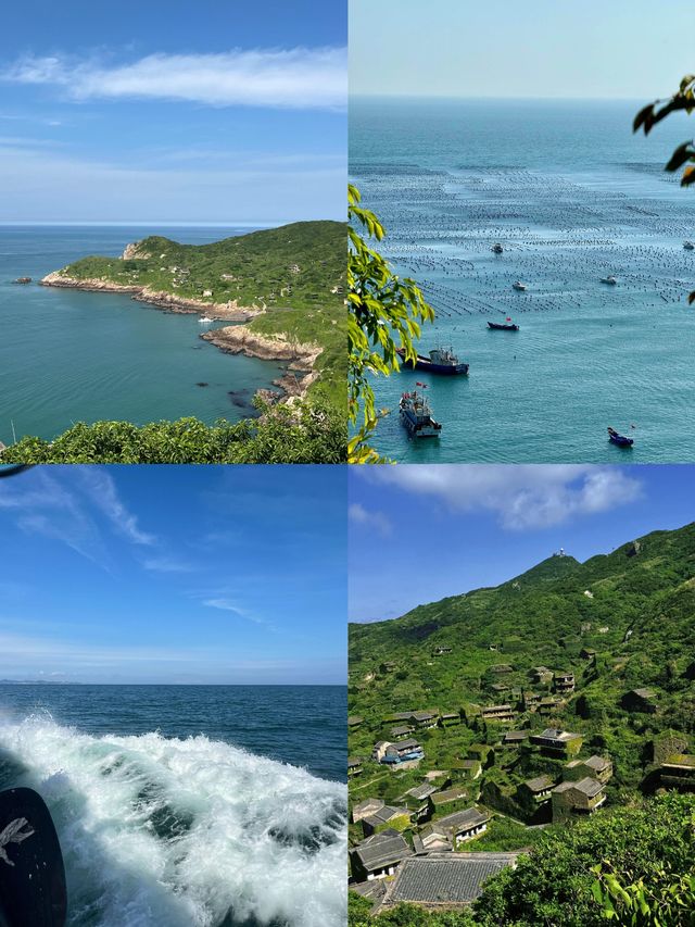 枸杞島｜浙江版「小希臘」，螢光海超美！