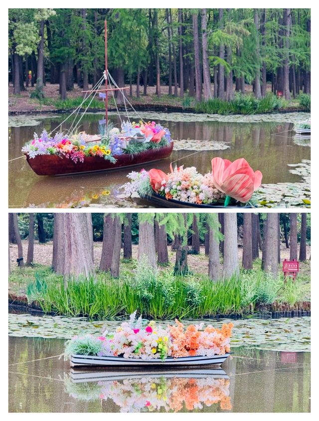 上海人嘅私藏！共青森林公園春天嘅王炸路線，錯過咗要等一年！