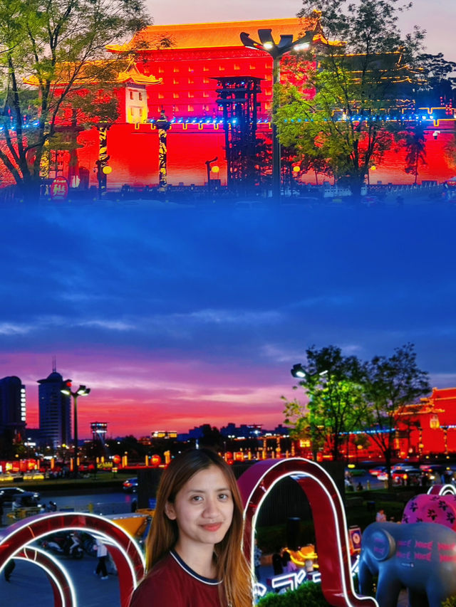 🌆✨ Xi’an City Wall After Dark – A Night to Remember!