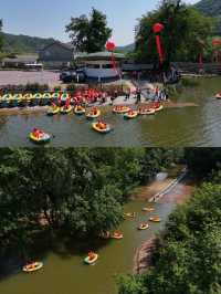 在湯池的溪澗找回25℃的夏天