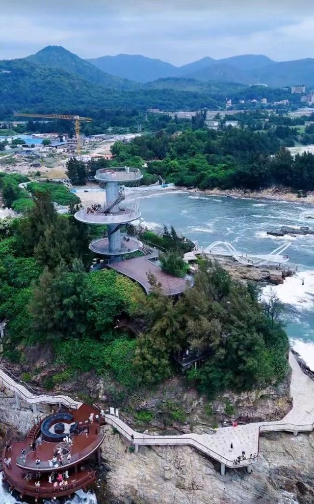 惠州雙月灣必去的沿海公路