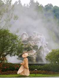 溫州楠溪江溫泉，竹林溶洞裡的溫泉盛宴