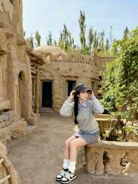 庫爾勒隱藏款!體育公園秒穿樓蘭古城