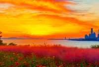 好想在海邊定居，雖然魚腥味有點重