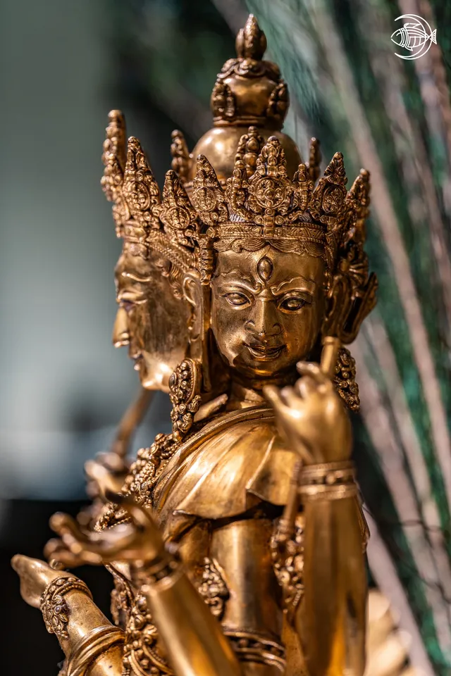 孔雀明王 上海博物館宋元明清銅器展