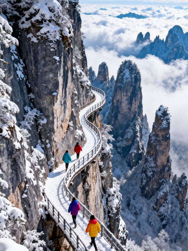 雪後老君山有多絕?這份攻略帶你登頂"天宮" 雪後老君山有多絕?這份攻略帶你登頂"天宮"