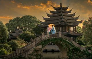 Миньхай Сокровищница Садов Ханьсян Водный Парк