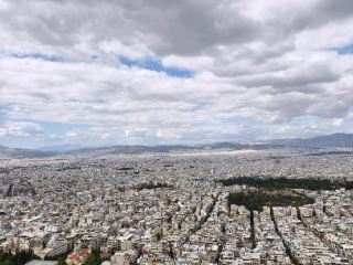 리카비토스 산, 아테네의 왕관 같은 절경