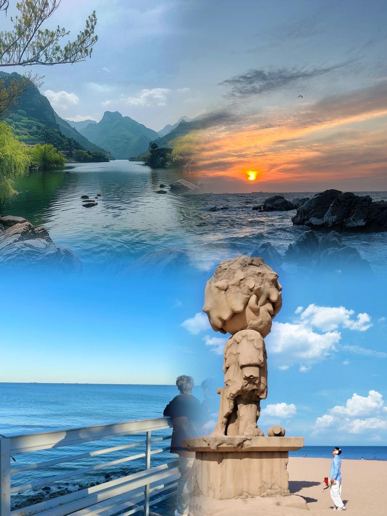 Qinhuangdao sangat indah, tetapi saya benar-benar tidak menyarankan untuk pergi pada bulan Maret karena...