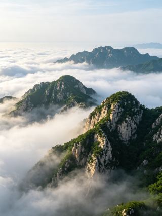Known since ancient times as the center of heaven and earth and the ancestor of all mountains, Mount Song is the birthplace of the Shaolin Temple you've seen.