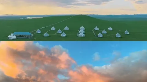 Stay in a Mongolian yurt beneath the sacred mountain of the grasslands and capture all the romance of Hulunbuir at once — traveler post in Ergun