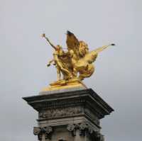 Beautiful Pont Alexandre III Bridge in Paris